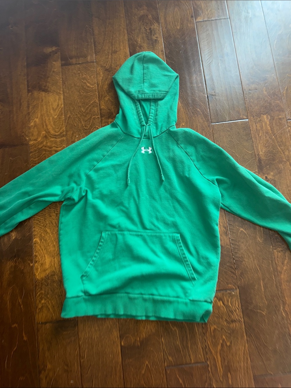 Under Armour Emerald Green Men's Pullover Hoodie